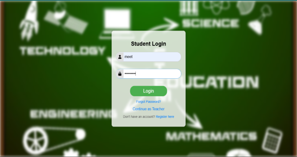 Login Screen